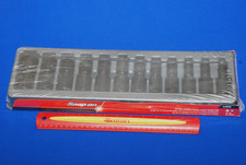 Snap-on New 12 Piece 12 Drive 6-point Metric Shallow Impact Swivel Socket Set