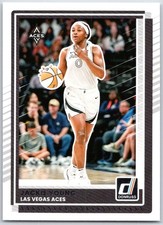 Jackie Young 2025 Donruss WNBA #60 Las Vegas Aces