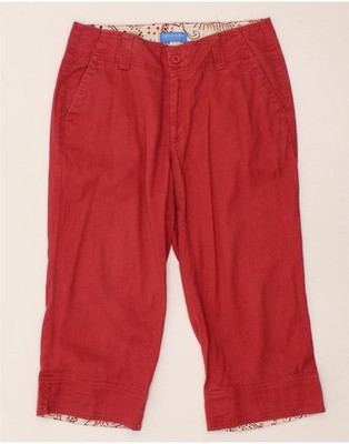 Dockers Damen Favorite Fit Caprihose US 6 Medium W28 L19 rot MP09