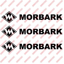 Morbark Decal Morbark Chipper Equipment Trailer Graphic Stickers - Any Size
