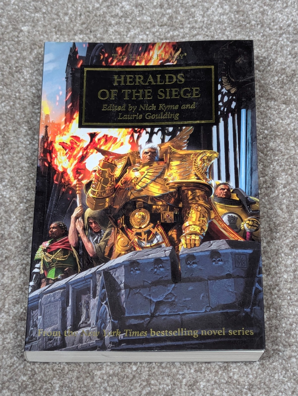 Heralds Of The Siege Horus Heresy By Nick Kyme Warhammer 40K Large PB