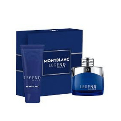 Montblanc Legend Blue 50ml Eau de Parfum Box und 100ml Duschgel