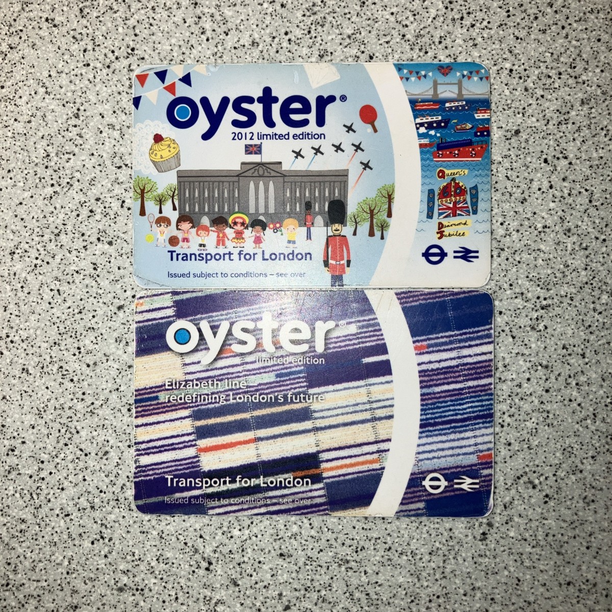 limited edition oyster card London Visitor (Collector's) Fashion Leftover Currency - Oyster Cards