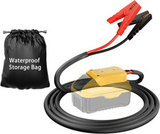 Jumper Cables with Adapter for Dewalt 20V Battery, 2FT 8AWG Portable Battery Dew