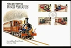 DR WHO 1988 GB ISLE OF MAN FDC TRAIN COMBO L1 R54584