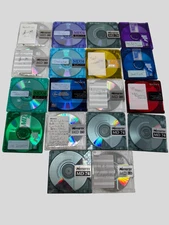 Lot of 18 Mini Discs Memorex / Sony / Maxell Used with music