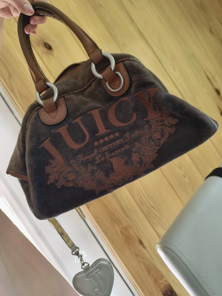 Juicy Couture Leather Exterior Satchel/Top Handle Bag Handbags
