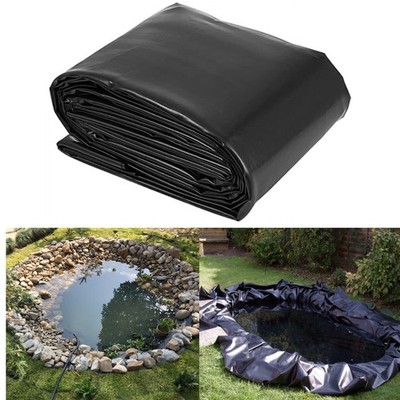 8-40MIL Thickness Black Durable Flexible Pond Liner Rubber PVC Pool Landscaping