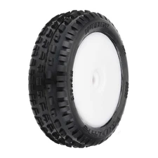 Pro-Line 8298-13 - Wedge Front Carpet Mini-B 1/18 MTD Tires, White (2)
