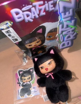 Bratz Bratziez Iconz Kool Kat Jade Plush Doll With Charm Clip | eBay