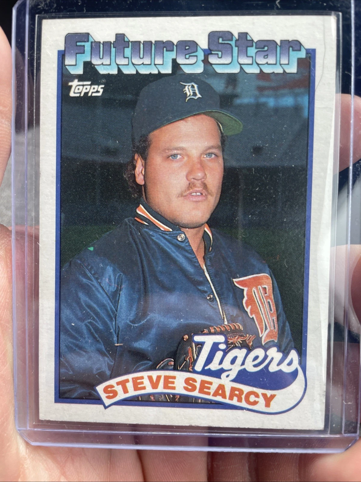 Steve Searcy trading card