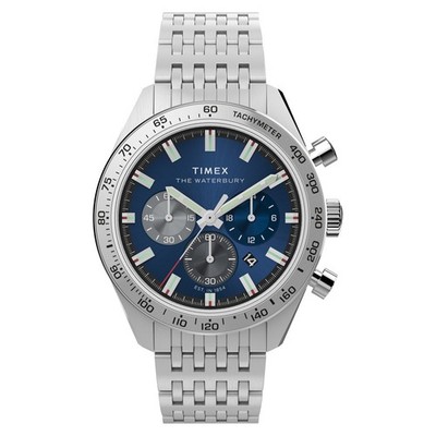 Timex TW2Y18500 Waterbury Traditional Chronograph 41 mm Edelstahlarmband 
