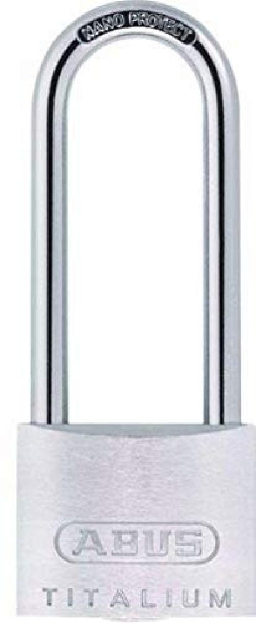 Lucchetto ABUS 50mm Titalium 64TI/50HB80 Arco 80mm - Sicurezza Cantina