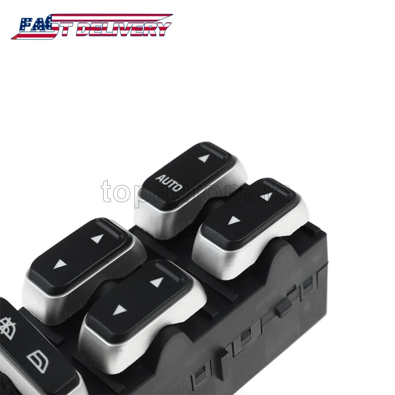 Interruptor de ventana maestro para Lincoln Town Car 4,6 L 2003-2008 lado del conductor delantero Foto 4 de 4