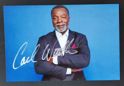 Carl Weathers , Rocky, Autogramm Original Signiert, 15x10