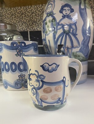 Vintage M.A. Hadley Pottery 48oz. Pitcher
