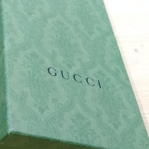 GUCCI x BALENCIAGA Collaboration Silk Scarf With Box Pre