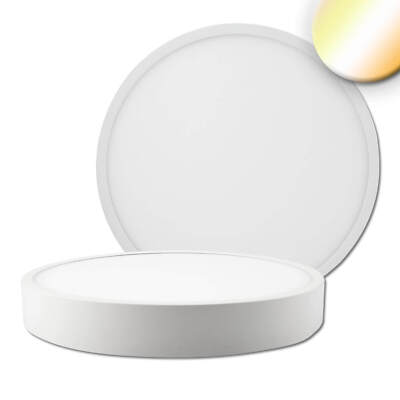 ISOLED LED Deckenleuchte PRO weiß, 30W, rund, 300mm, ColorSwitch 2700/3000/4000