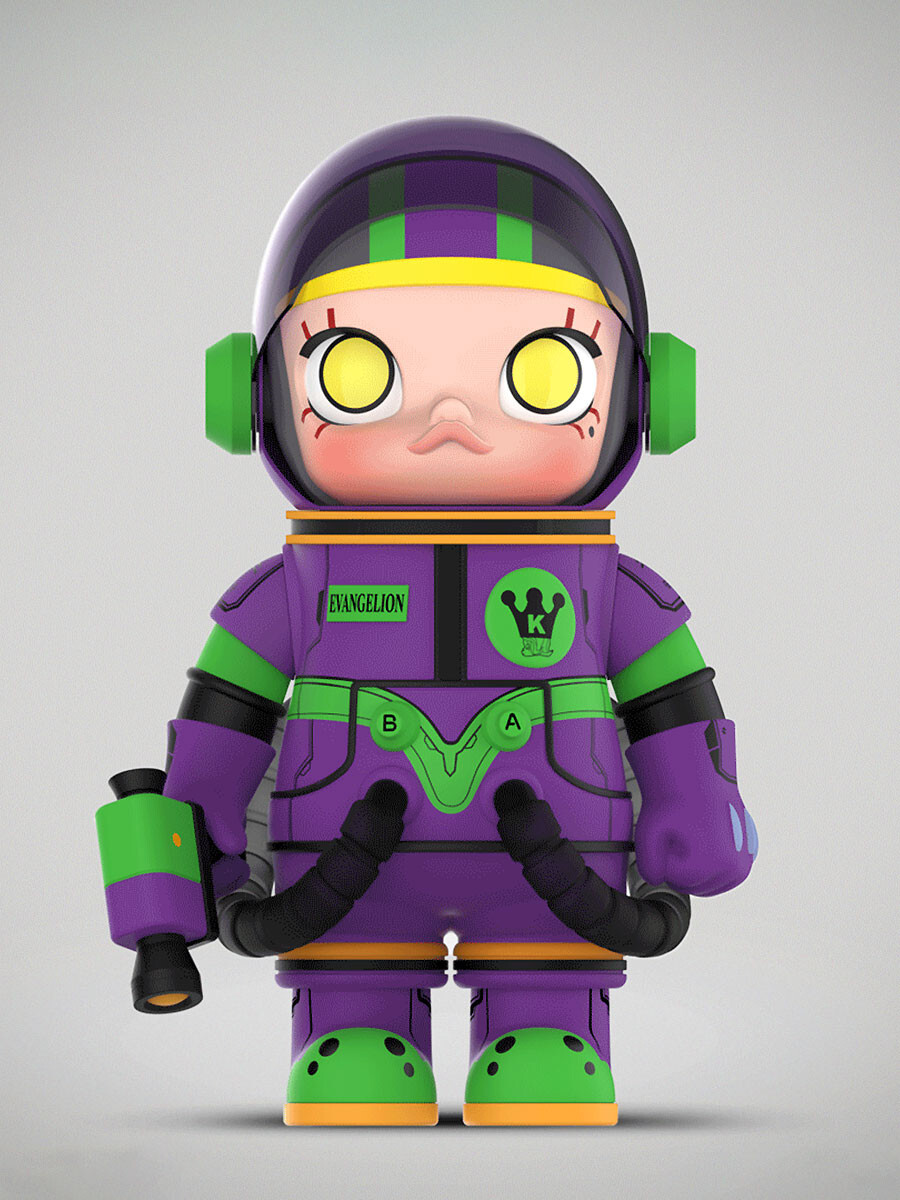 PopMart Mega Collection 400% Mega Space Molly Evangelion EVA PopMart Mega Collection 400% Mega Space Molly Evangelion EVA
