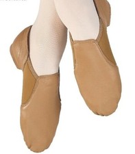 Leather Stretch Jazz Latin Dance Shoes Women Dance Exercise Size 7.5