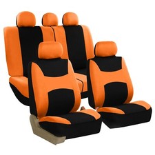 Car Seat Covers Light Breezy Flat Cloth Seat Covers Full Set Universal Fit