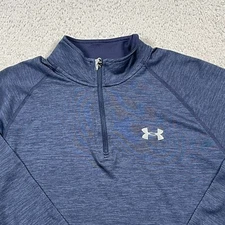 Under Armour 1/4 Zip Men's Small Golf Loose Heatgear Stretch Athleticwear