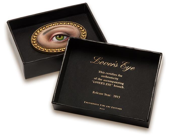 MARK RYDEN LOVER'S EYE BROOCH | eBay