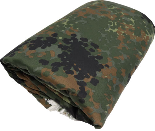 Camouflage Stoff Meterware Tarndruck Tarnmuster Flecktarn Militär Tarnstoff - Bild 1 von 8