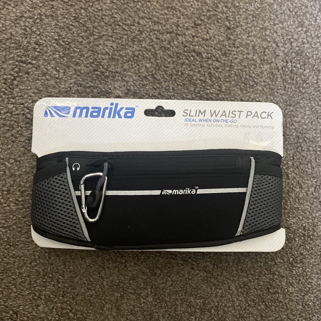 MARIKA BLACK NEOPRENE FANNY PACK 
