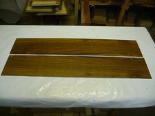 Walnuß Zargen Tonholz; 90 x 15 x 0,3 cm; Artnr 70; 1 Paar
