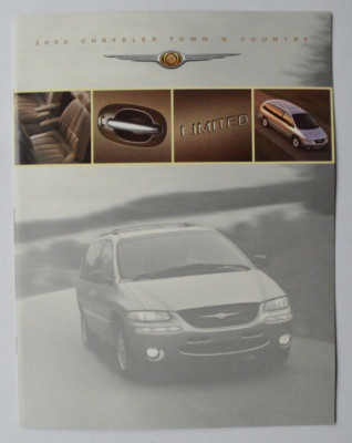 CHRYSLER Town & Country 2000 dealer brochure - English - Canada
