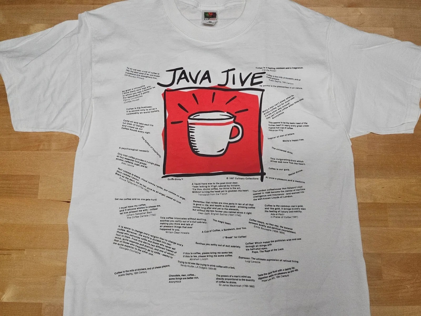 Vintage 1997 Culinary Collection Java Jive Fruit … - image 2