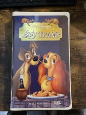 Walt Disney Masterpiece | Lady And The Tramp VHS | Tested & Working | Clamshell