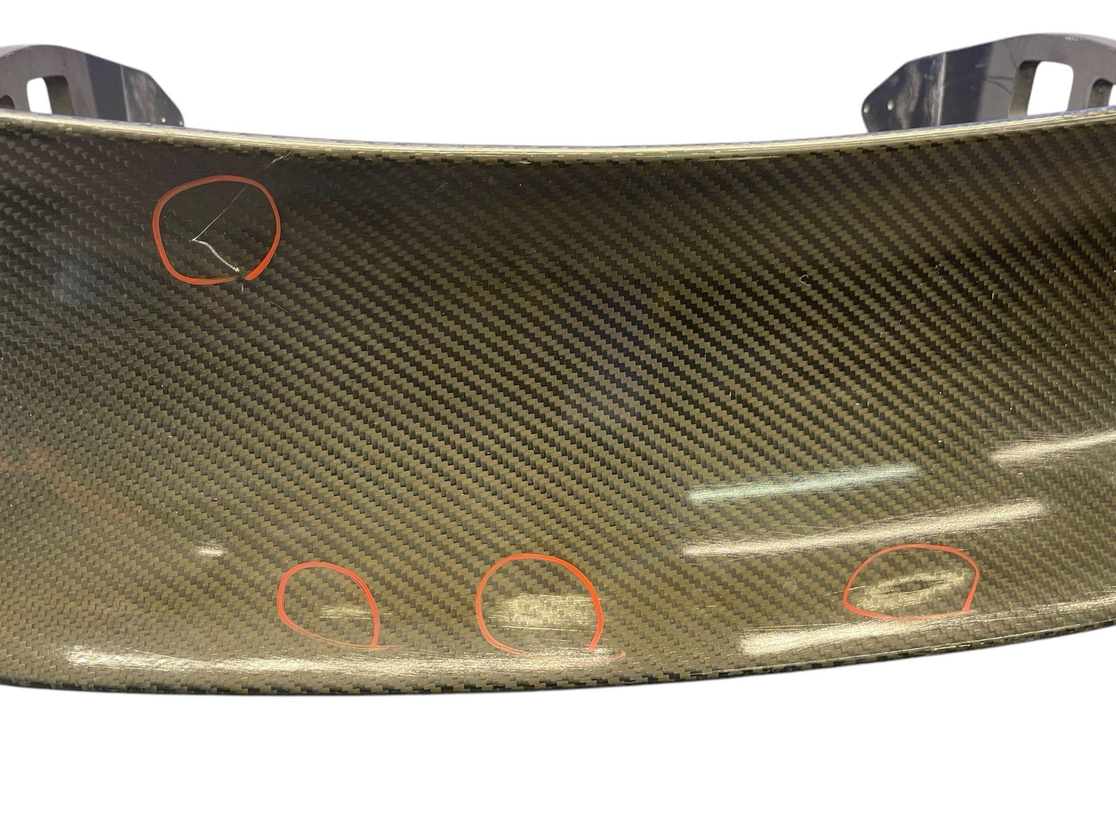 2016-2021 MCLAREN 570S REAR TRUNK CARBON FIBER GT4 STYLE WING SPOILER SET *NOTE*
