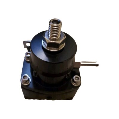 Universal Black Adjustable Injected Bypass Fuel Pressure Regulator 0-100 psi AN6