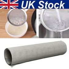 Fine Stainless Steel Woven Wire Mesh Filter Grading Sheet Grill Net Heavy Gauze