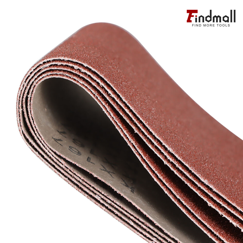 Findmall 5 Pack 6" X 48" 80 Grit Premium Aluminum Sanding Belts eBay