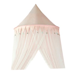 Baby Betthimmel Moskitonetz Kinderzimmer Spielhaus Zelt Baldachin Rosa 1 5 M Ebay