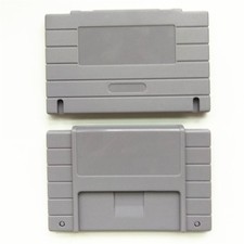 Gray SNES Super Nintendo Snap-On Replacement Shell Cartridge Case