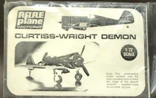 Rareplane CURTISS-WRIGHT DEMON vacform 1:72 model kit MINT vacuform ak