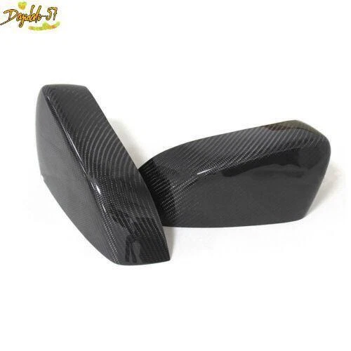 Cubierta de espejo retrovisor de fibra de carbono para Ford Mustang GT/Coupe 2007 2008 2009-2013 nueva Foto 3 de 4