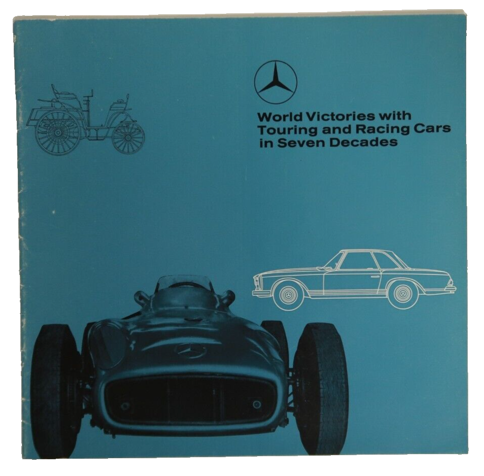 World Victories Touring & Racing Cars Mercedes Benz Book 1955 Grand Prix Monaco