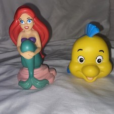Disney's Little Mermaid and Flounder Bath / Pool Toys