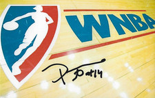 DEVEREAUX PETERS Signed 4 x 6 Photo MINNESOTA LYNX Basketball WNBA Notre Dame