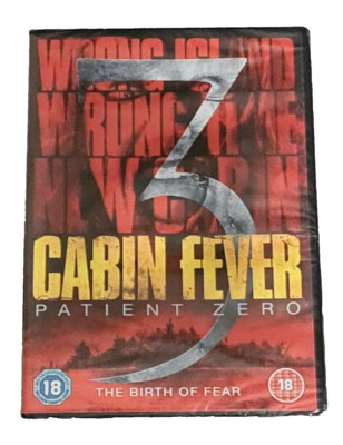 Cabin Fever 3 - Patient Zero (DVD, 2014) Region 2 Cert 18 New and Sealed