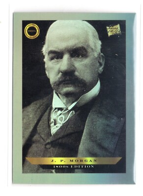 2024 Pieces of the Past 1800's JP J.P. Morgan Base #B-161 BUSINESSMAN BANKER