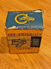 Vtg California Custom Cal Custom Jet Exhaust Bypass Nos Lowrider Bomb Gm Ford