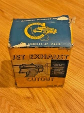 Vtg California Custom Cal Custom Jet Exhaust Bypass NOS Lowrider Bomb GM Ford