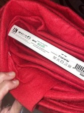 Red ACRYLIC FELT FABRIC By The Yard 72" WIDE Thick Soft Felt Fabric per yard