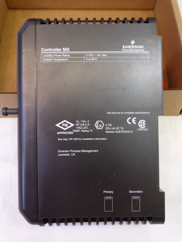 Fisher- Rosemount Emerson Delta V Controller MD 12P2093X112 Rev. L - Picture 2 of 9